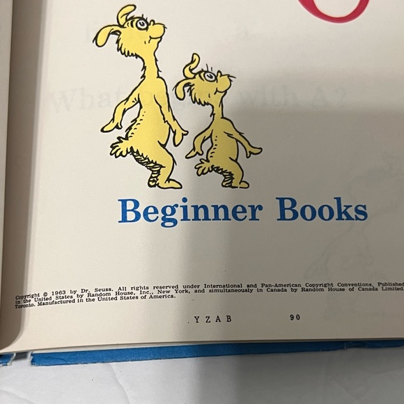 Dr. Seuss's ABC / The Cat In The Hat Hardcover Vintage Lot Of Two - Picture 13 of 15